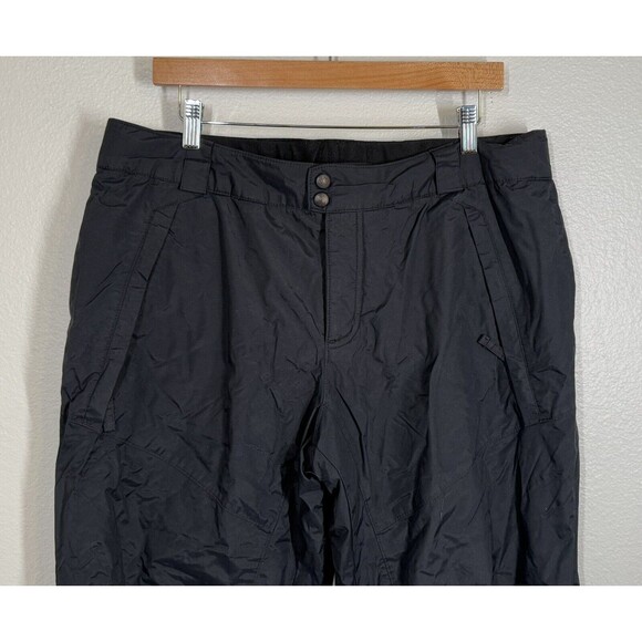 Columbia Omni-Shield Winter Ski Snow Pants Black Waterproof Womens Size Large L - Picture 2 of 14